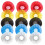600 Pièces Housse de Microphone Jetable, Pare-Brise de Microphone à Main (Couleurs Mélangées) 1