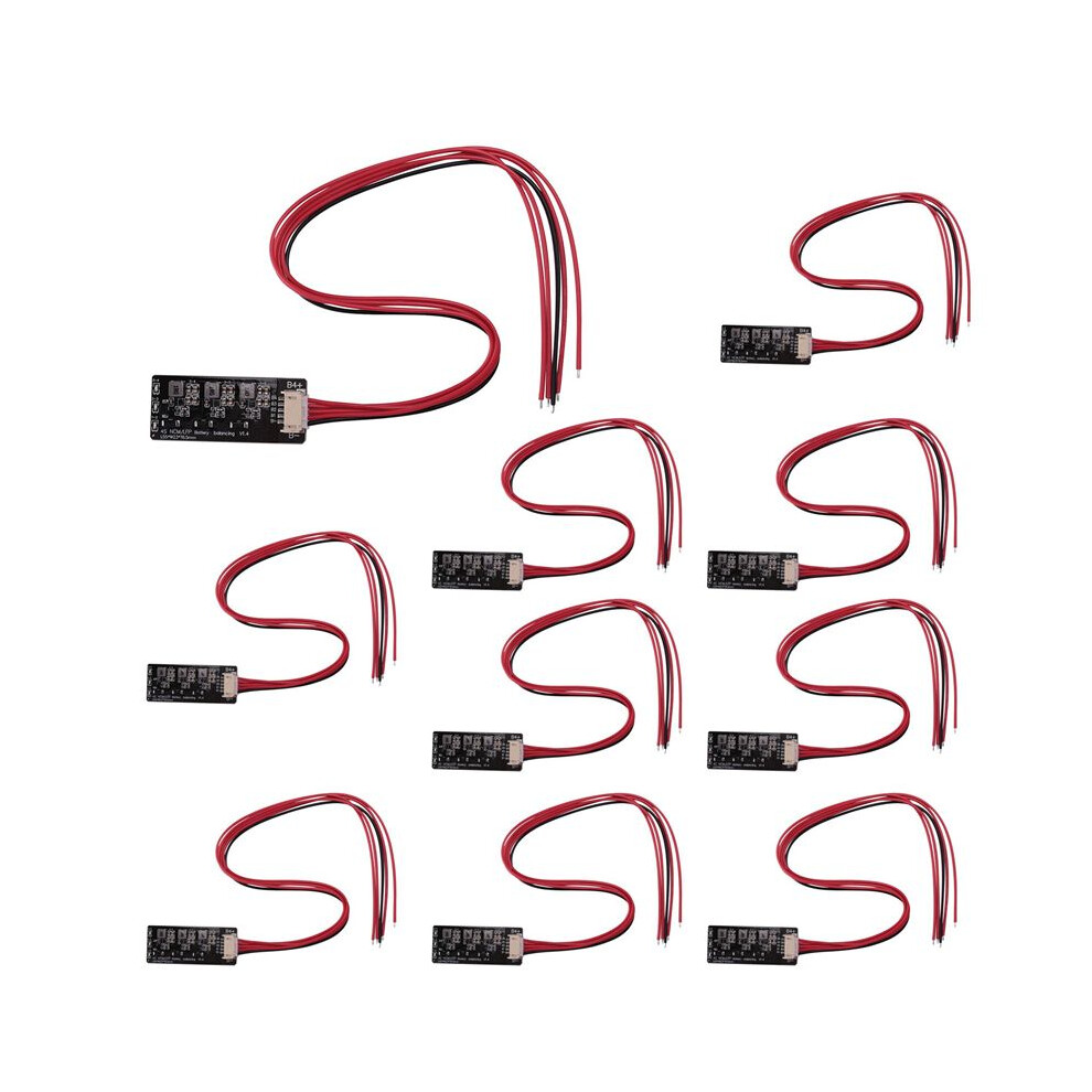 10X 4S Li-Ion Lipo Lifepo4 Lfp Battery Active Equalizer Balancer Bms 1.2A Balance Transfer Board 4712564301375