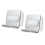2X Wall Phone Holder Mount ,Update Version Wall Phone Mount for Bathroom,Kitchen Office 1