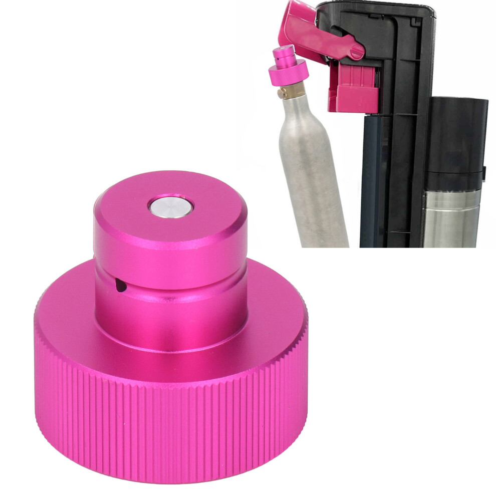 Aluminum Co2 Adapter Fast Connect For Tr21 4 Thread Soda Water Cylinders 7641369033358