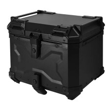 Waterproof Motorcycle Case 36L Aluminum Alloy Trunk Box with Universal Mounting and Large Capacity