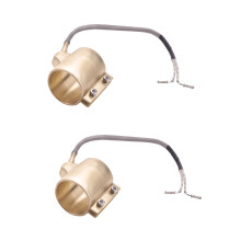 2Pcs 42X50mm 220V 280W Electric Copper Brass Band Heater for Extruder