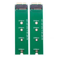 2X M.2 Ngff Ssd to 18 Pin Adapter Card for  UX31 UX21 Zenbook 128G 256G Ssd