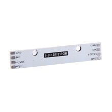 4Stck 8 x WS2812B 5050 RGB, Das LED-Licht Brett Streifen Faehrt Eingebaute Farbenreiche fuer NAZE32 CC3D