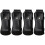 4Pz Sleeve Cutter Protettivo in PU Nero Pratico E 8