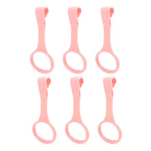 6Pz Anelli in PP Rosa Per , Aiuto Camminata E Sicurezza Lettino