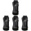 4Pz Sleeve Cutter Protettivo in PU Nero Pratico E 6