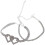 6Pz Bracciali Caviglia Cuore Argento, Per Spiaggia 3