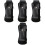 4Pz Sleeve Cutter Protettivo in PU Nero Pratico E 7