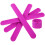 25Pz Slap Bracelets Silicone Viola Per Bambini Compleanni E Party 2