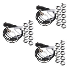 30Pzs Accesorios Auriculares de Tubo Acustico de Aire Auricular para  para Radio Walkie Talkie Auriculares para 888S UV-5R UV-82