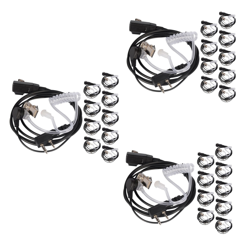 30Pcs Accessories Air Acoustic Tube Headset Earpiece For For Radio Walkie Talkie Headset For 888S Uv-5R Uv-82 4712060472289
