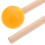 1Paio Bacchette Percussione in Legno E Gomma Per Xilofono E Marimba 8