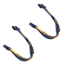 2X ATX 24Pin to Motherboard 18Pin Adapter Power Supply Cable 18AWG for Z420 Z620