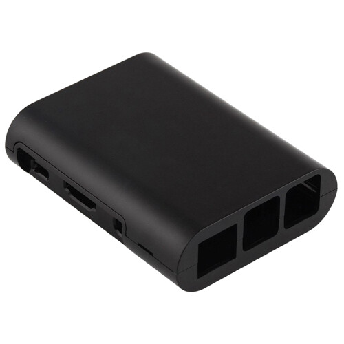2X Case für Raspberry Pi 3 Model B, Pi 2 Model B und Pi B 4 Black 1