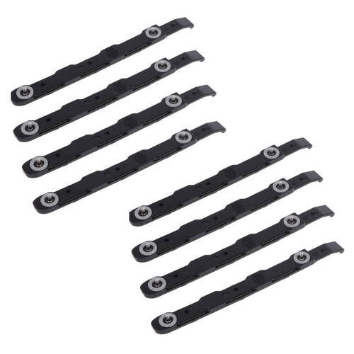 Cooler Master 8 Pack Chassis Hard Drive Mounting Rails for Cooler Master 3.5Inch HDD Bracket,Black