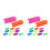 24Pz Leviganti in Spugna Per Manicure E Pedicure 8