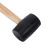 2Pcs Soft Rubber Mallet Hammer with Comfortable Wood Handle for Crafts 8
