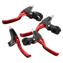 4Pz Leve Rosse Manubrio Alluminio Per Mountain Bike