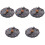 5 Set Puzzle 3D Solare In Carta Per Bambini 5