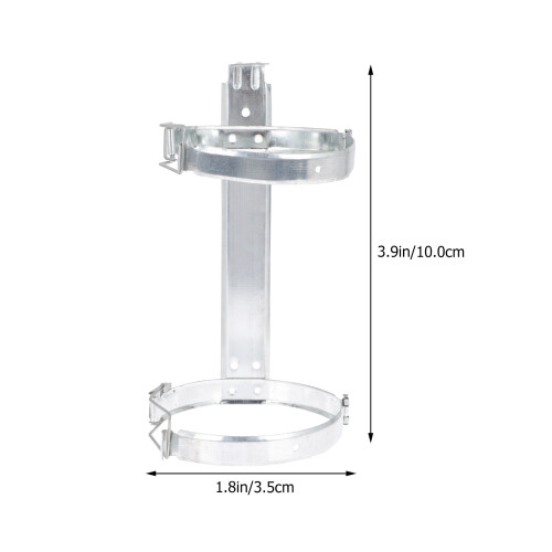 Support Fixé Mur Pour Extincteur Argent Durable 2