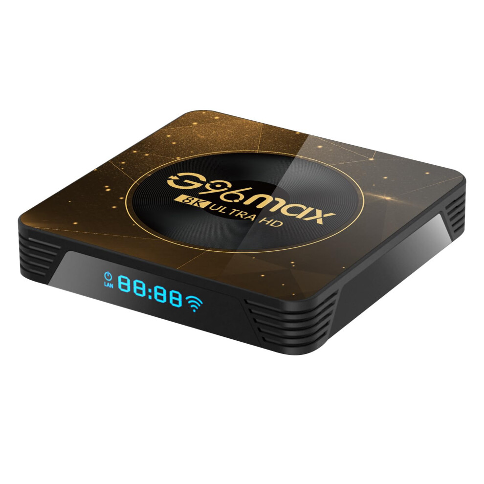 Android Tv Box 13.0, 4Gb Ram 64Gb Rom Rk3528, Wifi 6, Bt5.0, Hdr10, 4K/8K, Hlg, Usb 3.0, Rgb Smart Set Box Light 9347817945034