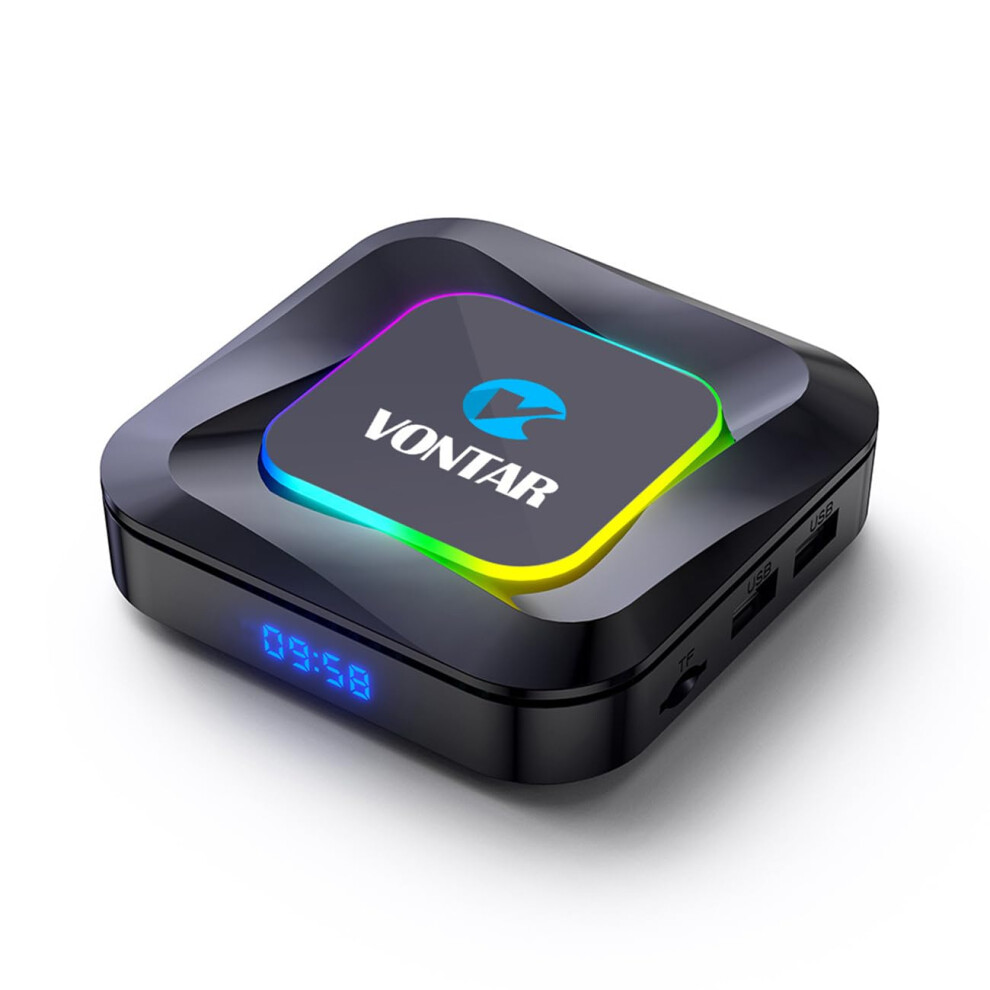 Android Tv Box 13.0 V0ntar R3 Rk3528 Quadcore Cortexa53, 4K Hdr10 Wifi 2.4/5G Bluetooth 5.0, Ethernet, 4Gb64gb 9347817945560