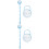 4Sets Lightweight Blue Pacifier Holder Boxes Compact Baby Storage Case 5