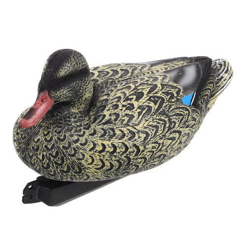 2Pcs Lightweight Plastic Floating Duck for Hunting and Pond Decor