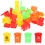 20Pcs Trash Kids Vehicles Small Garbage Cans 3