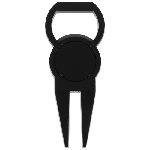 Golfs Green Fork Divot Tool Nero Compatto Con Marker Sportivo 1