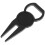 Golfs Green Fork Divot Tool Nero Compatto Con Marker Sportivo 6
