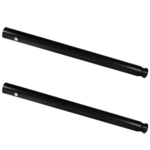 2Pz Manico Per Cric Auto Orizzontale 3 Ton Nero in E Gomma