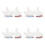 4Paia Mitten Baby in Nylon Antisucchiamento Dita Per 5