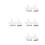 4Paia Mitten Baby in Nylon Antisucchiamento Dita Per 7