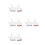 4Paia Mitten Baby in Nylon Antisucchiamento Dita Per 3