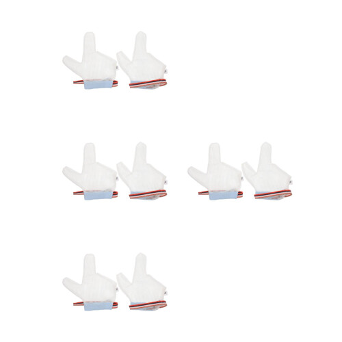 4Paia Mitten Baby in Nylon Antisucchiamento Dita Per 2