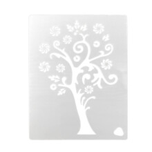 5Pz Template Albero Per Pittura Bianca in Per DIY