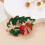 Versatile Crystal Studded Ladybugs Pin Handmade-Pearl style 6