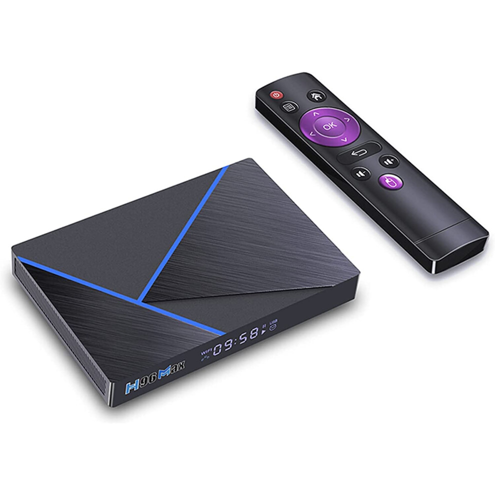 Android 12.0 Tv Boxes H96 Max V56 Rk3566 Quadcore 64Bit Cortexa55 4Gb32gb Ultra 8K Video Bt4.0 2.4G/5.8G Wifi Ethernet 9347817945898