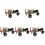 5Conjuntos Kit Montagem Carro A Plástico 4