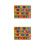 2 Pcs Tabuleiro -Cabeça Letras Maiúsculas 26 Peças 5