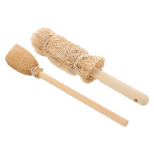 2Pcs Escova De Para Garrafa E Mamadeira De Natural