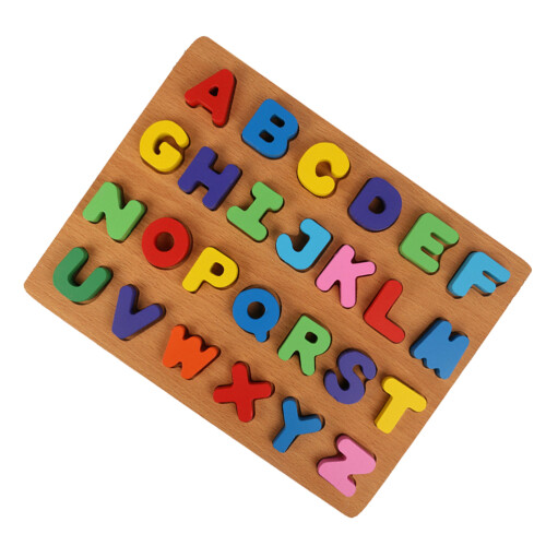 2 Pcs Tabuleiro -Cabeça Letras Maiúsculas 26 Peças 1