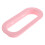 1Par Anéis Ovalados ABS Rosa Beliche Infantil 9