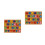 2 Pcs Tabuleiro -Cabeça Letras Maiúsculas 26 Peças 6