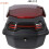 Motorcycle  Case with Backrest, Waterproof Luggage Box, Large Capacity QuickRelease Black 2