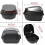 Motorcycle  Case with Backrest, Waterproof Luggage Box, Large Capacity QuickRelease Black 3