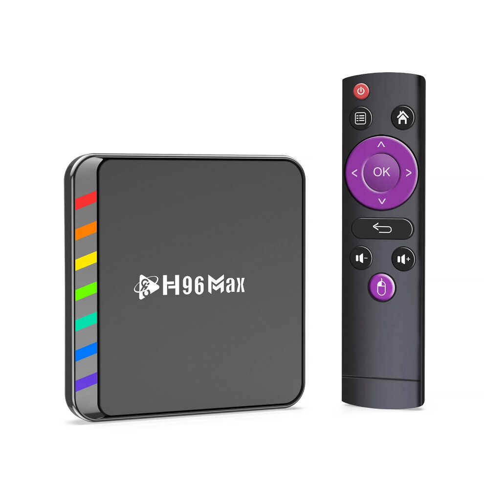 Android 12.0 Tv Box H96 Max W2 Amlogic S905w2 Quad Core 4Gb Rom 64Gb Ram Dual Wifi 2.4G/5.8G Bt4.2 4K Av1 Set Box 9347817946086