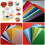 40 unid. folhas 20x30 cm não multicolor para artesanato 11